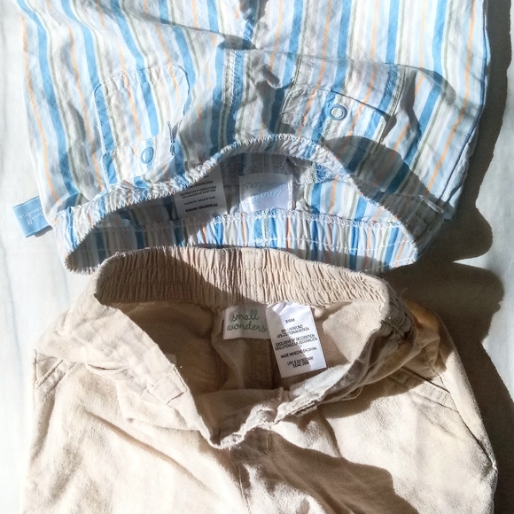 2 pairs Small Wonders infant pants - Picture 3 of 4